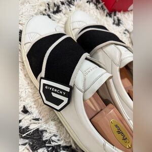 Givenchy Monochrome Slip-On Sneakers